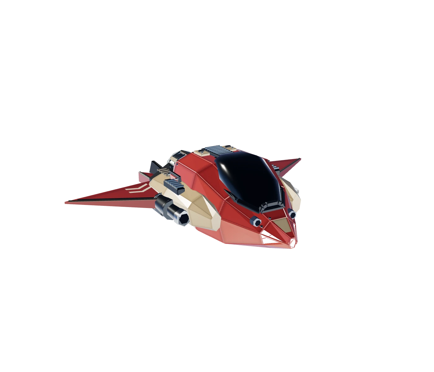 Roost Robin with armoured wings and twin cannons
